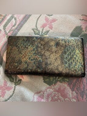 Lodis Iridescent Metallic Clutch Wallet - Multicolor